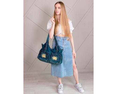 Сумка женская джинсовая