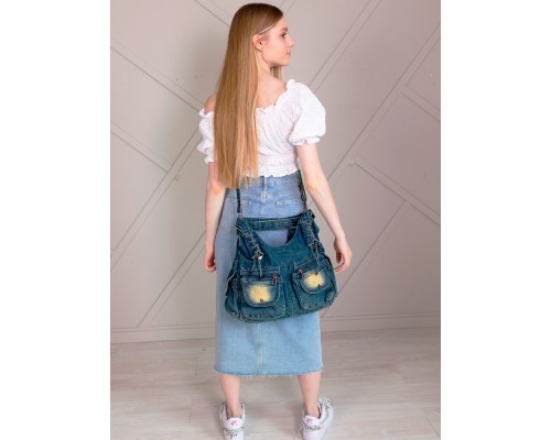 Сумка женская джинсовая