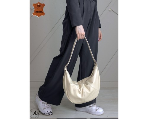 Женская сумочка на плечо натуральная кожа