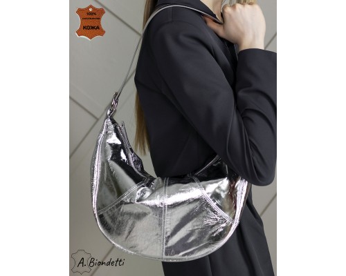 Женская сумочка на плечо натуральная кожа