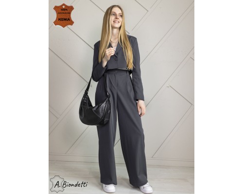 Женская сумочка на плечо натуральная кожа