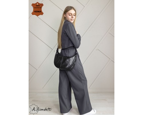 Женская сумочка на плечо натуральная кожа