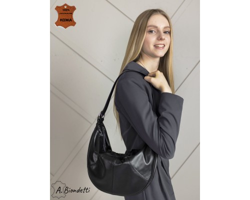 Женская сумочка на плечо натуральная кожа