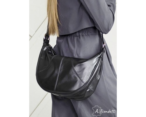 Женская сумочка на плечо натуральная кожа