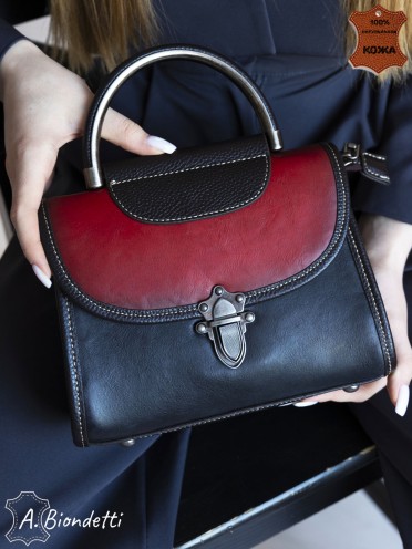Сумочка женская на плечо натуральная кожа