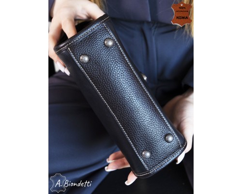 Сумочка женская на плечо натуральная кожа