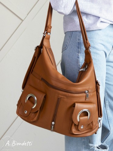 Сумка-рюкзак женская экокожа