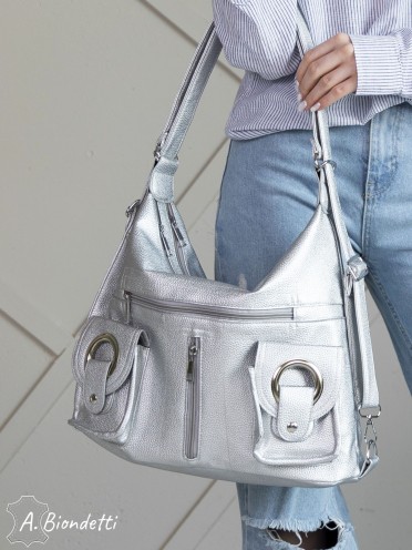 Сумка-рюкзак женская экокожа