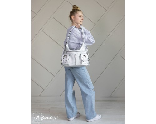 Сумка-рюкзак женская экокожа