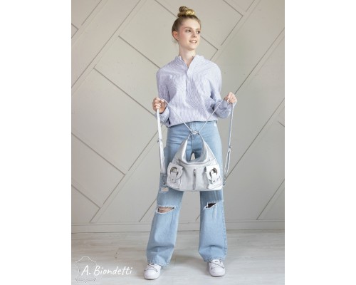 Сумка-рюкзак женская экокожа