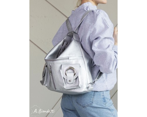 Сумка-рюкзак женская экокожа