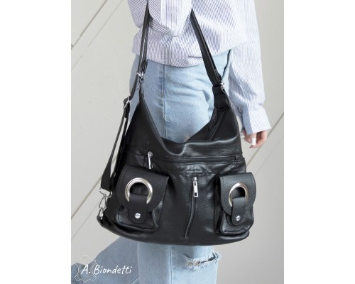 Сумка-рюкзак женская экокожа