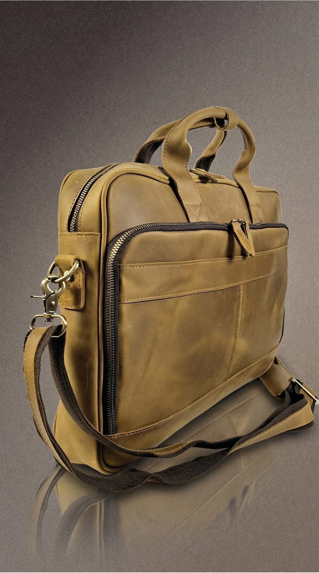 Мужской большой портфель A.BIONDETTI ГРАНД ОЛДТАЙМ