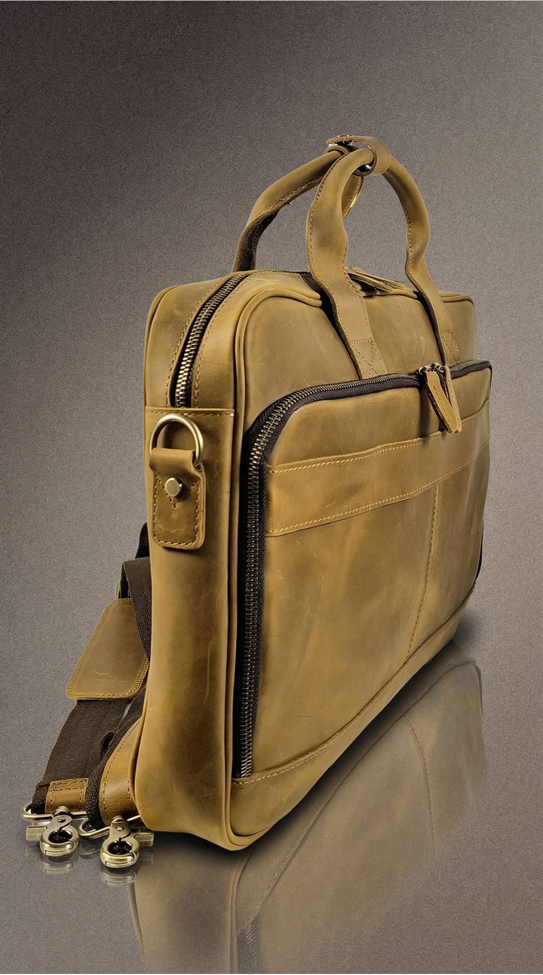 Мужской большой портфель A.BIONDETTI ГРАНД ОЛДТАЙМ