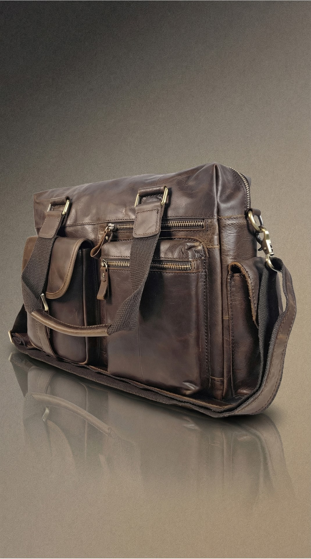 Мужская сумка-портфель A.BIONDETTI ПРАКТИК ЛОФТ