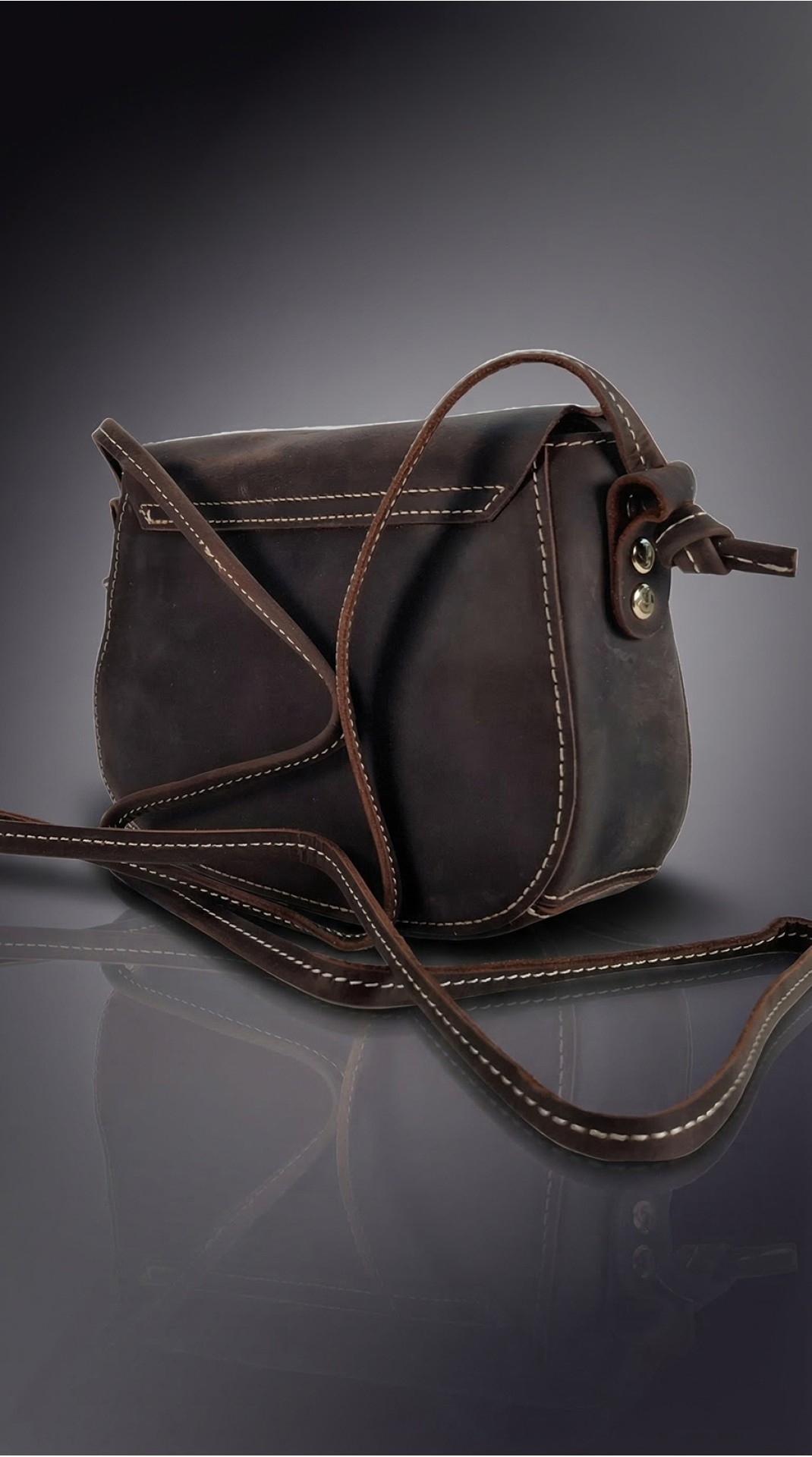 Сумка женская мини  A.BIONDETTI ЧЁРНЫЙ ШОКОЛАД