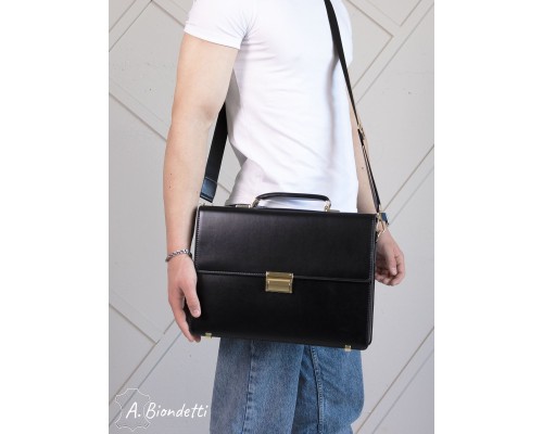 Деловой портфель натуральная кожа