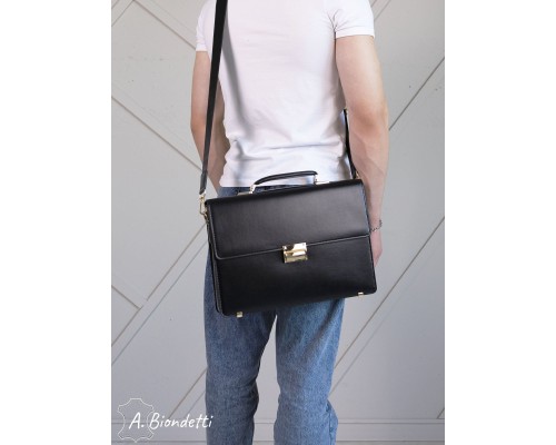 Деловой портфель натуральная кожа