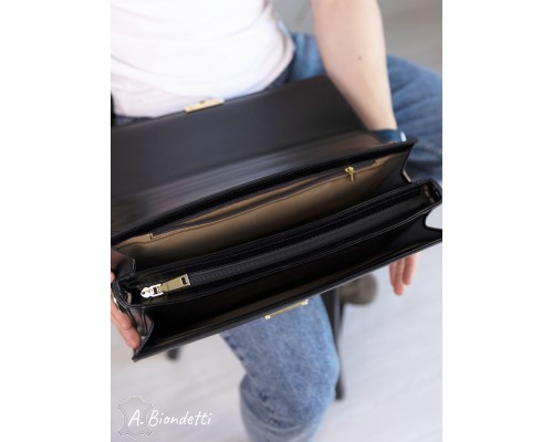 Деловой портфель натуральная кожа